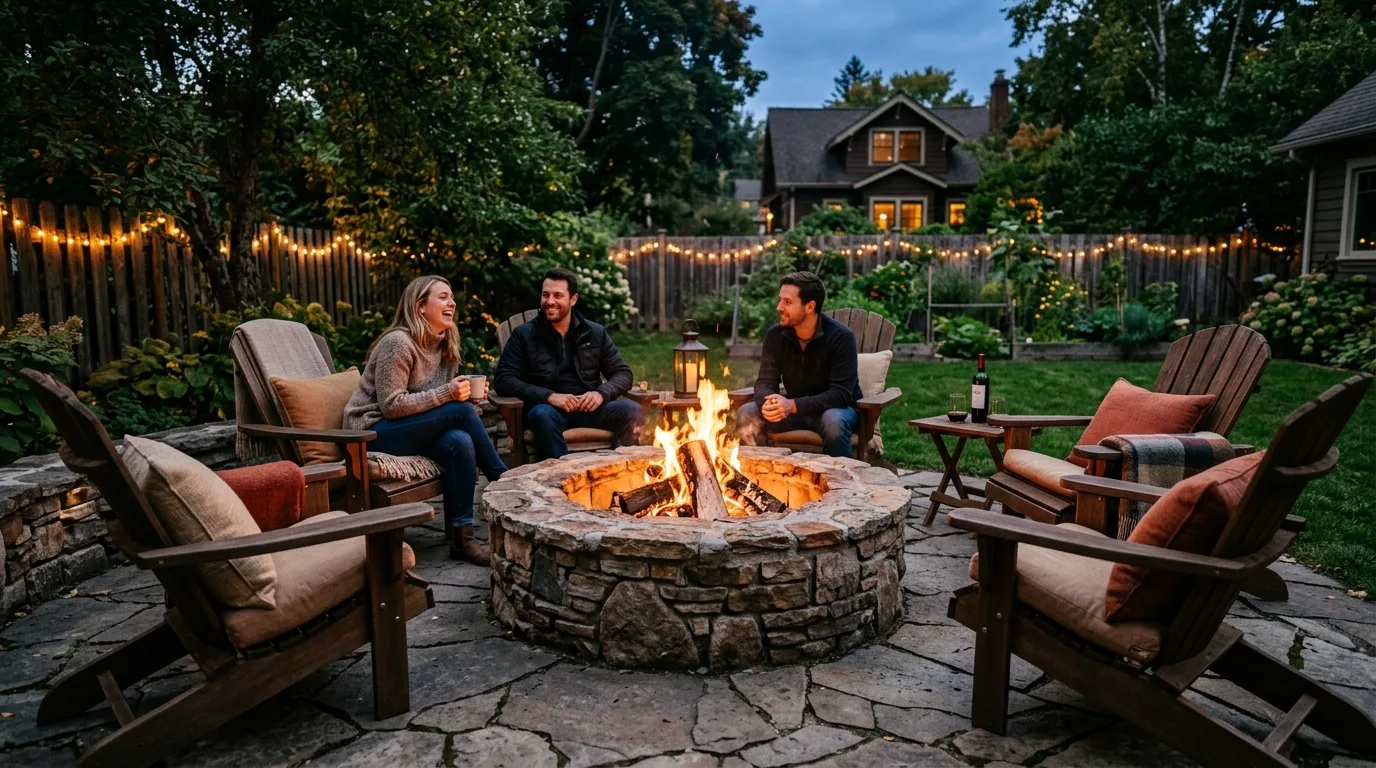 12 Outdoor Fire Pit Ideas for Cozy Nights